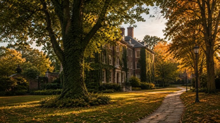 小常春藤 美國小常春藤文理學院校園秋景Williams Amherst Bowdoin 代表性環境